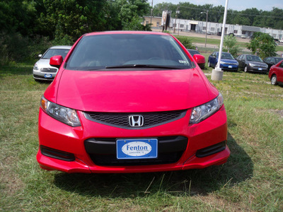honda civic 2012 red coupe ex gasoline 4 cylinders front wheel drive automatic 75606
