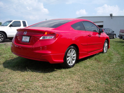 honda civic 2012 red coupe ex gasoline 4 cylinders front wheel drive automatic 75606
