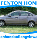 ford focus 2010 dk  gray sedan se gasoline 4 cylinders front wheel drive automatic 75606