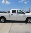 dodge ram pickup 1500 2009 white pickup truck st gasoline 6 cylinders 2 wheel drive automatic with overdrive 77469