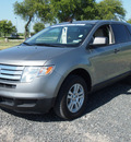 ford edge 2008 lt  gray suv se gasoline 6 cylinders front wheel drive automatic 78861
