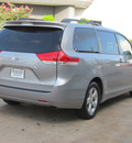 toyota sienna 2011 silver van le 8 passenger gasoline 6 cylinders front wheel drive automatic with overdrive 77074