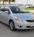 toyota yaris 2010 silver sedan gasoline 4 cylinders front wheel drive automatic with overdrive 77074