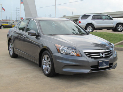 honda accord 2012 dk  gray sedan lx p gasoline 4 cylinders front wheel drive automatic with overdrive 77074