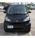 smart fortwo 2008 black coupe pure gasoline 3 cylinders rear wheel drive automatic 77566