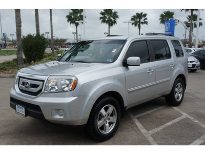 honda pilot 2010 silver suv ex l gasoline 6 cylinders front wheel drive automatic 77566