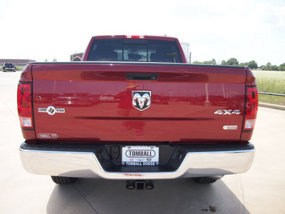 ram ram pickup 2500 2012 cherry red slt diesel 6 cylinders 4 wheel drive automatic 77375