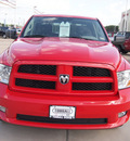 ram ram pickup 1500 2012 flame red express gasoline 8 cylinders 2 wheel drive automatic 77375