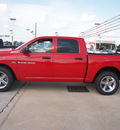 ram ram pickup 1500 2012 flame red express gasoline 8 cylinders 2 wheel drive automatic 77375