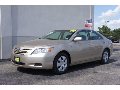 toyota camry 2009 tan sedan gasoline 4 cylinders front wheel drive automatic 79407