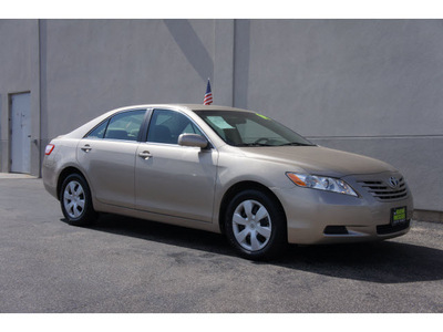 toyota camry 2009 tan sedan gasoline 4 cylinders front wheel drive automatic 79407