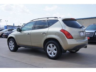 nissan murano 2006 tan suv s gasoline 6 cylinders all whee drive automatic 79110