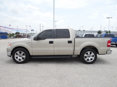 ford f 150 2008 gold xlt flex fuel 8 cylinders 2 wheel drive 4 speed automatic 77388