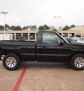 chevrolet silverado 1500 2007 black pickup truck gasoline 6 cylinders rear wheel drive automatic 77375