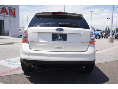 ford edge 2008 off white suv limited 6 cylinders automatic 79119
