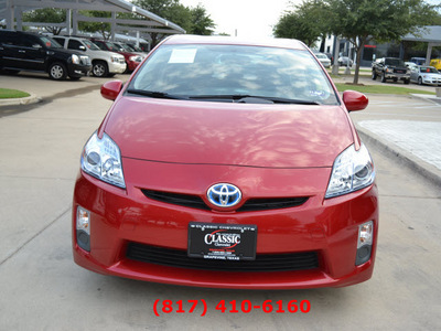 toyota prius 2011 red ii w navigation w jbl hybrid 4 cylinders front wheel drive automatic 76051