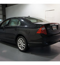 ford fusion 2012 black sedan sel gasoline 4 cylinders front wheel drive automatic 77471