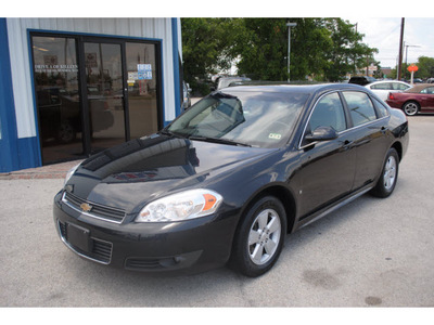 chevrolet impala 2010 black sedan lt gasoline 6 cylinders front wheel drive automatic 76541