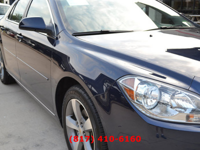 chevrolet malibu 2009 dk  blue sedan lt2 gasoline 4 cylinders front wheel drive automatic 76051