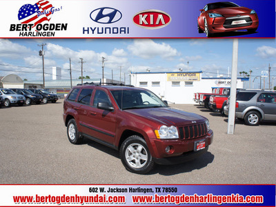 jeep grand cherokee 2007 red suv laredo gasoline 6 cylinders rear wheel drive automatic 78550