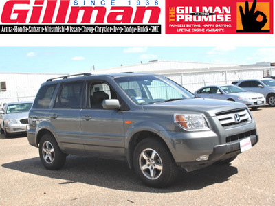 honda pilot 2007 dk  gray suv ex l gasoline 6 cylinders front wheel drive 5 speed automatic 78586