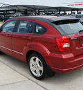 dodge caliber 2008 red hatchback r t 4 cylinders automatic 76087
