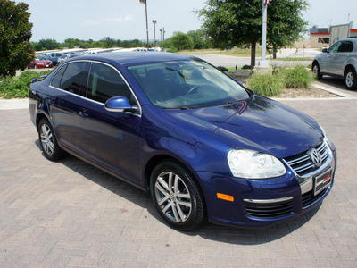 volkswagen jetta 2006 blue sedan tdi 4 cylinders automatic 76087