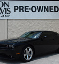 dodge challenger 2012 black coupe r t gasoline 8 cylinders rear wheel drive automatic 76011