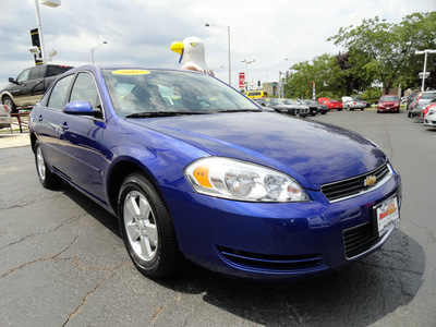 chevrolet impala 2007 blue sedan lt flex fuel 6 cylinders front wheel drive automatic with overdrive 60443