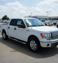 ford f 150 2012 white xlt flex fuel 8 cylinders 2 wheel drive automatic 76108