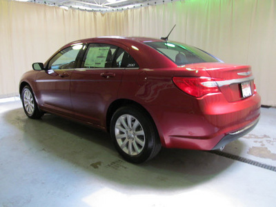 chrysler 200 2012 red sedan touring flex fuel 6 cylinders front wheel drive automatic 44883