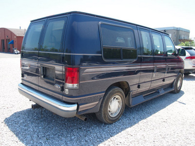 ford econoline e 150 1999 blue van v6 automatic 46168