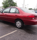 ford escort 1997 red sedan lx gasoline 4 cylinders front wheel drive 5 speed manual 46168