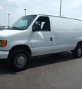 ford econoline cargo 2003 white van gasoline 6 cylinders rear wheel drive 4 speed automatic 46168