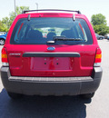 ford escape 2005 dk  red suv xls gasoline 4 cylinders front wheel drive automatic with overdrive 46168