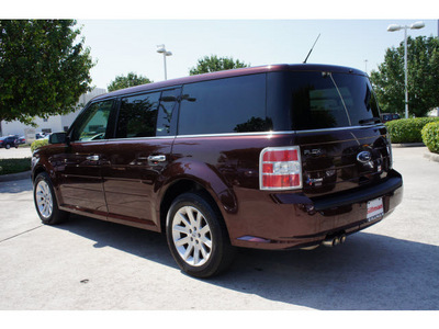 ford flex 2010 red suv sel awd gasoline 6 cylinders all whee drive 6 speed automatic 77099