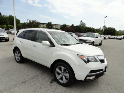 acura mdx 2012 white suv tech ent awd gasoline 6 cylinders all whee drive automatic with overdrive 60462
