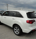 acura mdx 2012 white suv tech ent awd gasoline 6 cylinders all whee drive automatic with overdrive 60462
