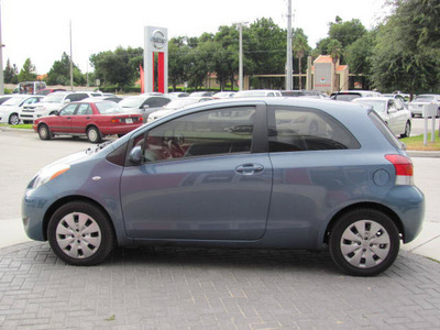 toyota yaris 2010 blue gasoline 4 cylinders front wheel drive automatic 33884