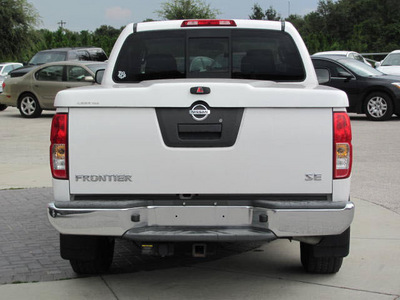 nissan frontier 2008 white se gasoline 4 cylinders 2 wheel drive automatic 33884