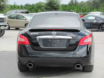 nissan maxima 2011 black sedan gasoline 6 cylinders front wheel drive automatic 33884