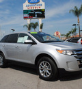 ford edge 2011 silver limited gasoline 6 cylinders front wheel drive automatic 91010