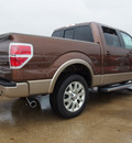 ford f 150 2012 brown king ranch gasoline 6 cylinders 2 wheel drive automatic 77505