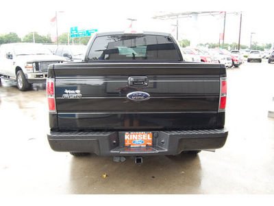 ford f 150 2010 black fx2 gasoline 8 cylinders 2 wheel drive automatic with overdrive 77706