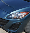mazda mazda3 2011 blue sedan i sport gasoline 4 cylinders front wheel drive automatic 76205