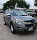 chevrolet equinox 2012 gray suv flex fuel 6 cylinders front wheel drive automatic 75075