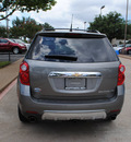 chevrolet equinox 2012 gray suv flex fuel 6 cylinders front wheel drive automatic 75075