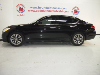 infiniti m37 2011 black sedan gasoline 6 cylinders rear wheel drive automatic 75150