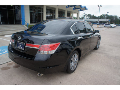 honda accord 2012 black sedan ex gasoline 4 cylinders front wheel drive automatic 77339