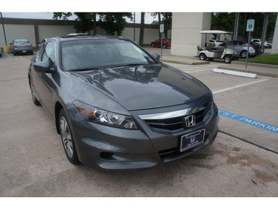 honda accord 2012 dk  gray coupe ex gasoline 4 cylinders front wheel drive automatic 77339